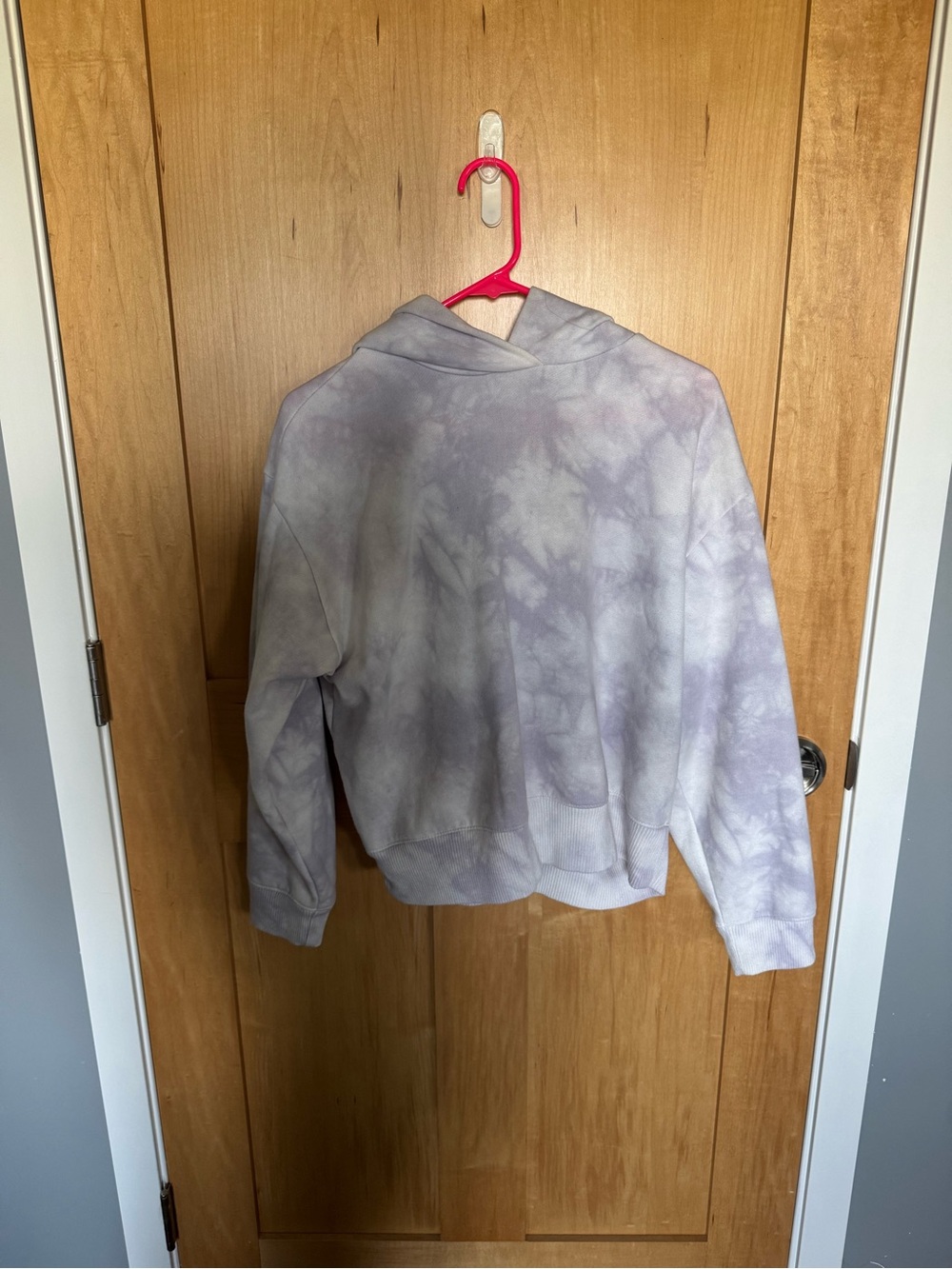 wild fable Lavender Tie-Dye Pullover Hoodie